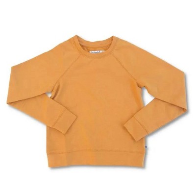Kids' Organic Raglan Lightweight Sweatshirt Butterscotch -Jackalo