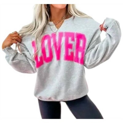 Women's Lover Girl Crewneck Top - Bird & Co Wholesale Tees