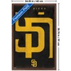 Trends International MLB San Diego Padres - Logo 25 Framed Wall Poster Prints - 3 of 4