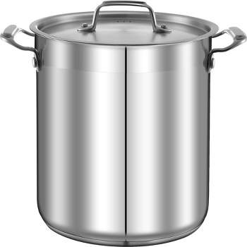 Nutrichef Stainless Steel Cookware Stockpot - 14 Quart