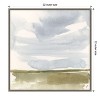 Amanti Art Open Field Sketch I by Victoria Barnes Canvas Wall Art Print Framed 22 x 22-in. - 4 of 4