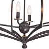 Minka Lavery Downton Bronze Chandelier 34" Wide Modern 6-Light Fixture for Dining Room House Foyer Kitchen Entryway Bedroom Home - 4 of 4