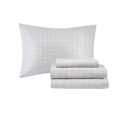 Twin Black Microfiber Reversible Bed in a Bag Set
