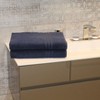 Linum Home Textiles 100% Turkish Cotton Denzi Bath Sheet (Set of 2) - 3 of 4