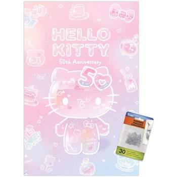 Trends International Hello Kitty - Current Happiness Unframed Wall Poster  Prints : Target