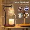 FAAYFIAN Adjustable Candle Warmer Lamp with Timer,Wood Base Metal Shade,Birthday Gifts for Women Mom - 4 of 4