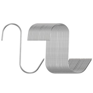 Unique Bargains 304 Stainless Steel S-shaped Meat Hooks - 1 of 4