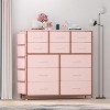 Dresser for Bedroom with 12 Drawer, Dressers & Chests of Drawers for Hallway, Entryway, Storage Organizer Unit with Fabric - 2 of 4