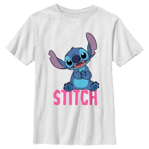 Disney Stitch Girls Size Medium Cotton Gray Lilo and Stitch Movie