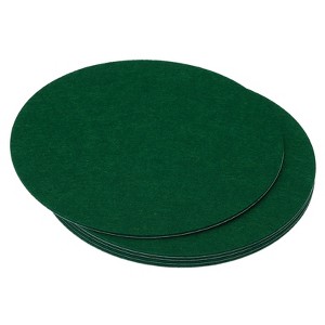 Unique Bargains Soft Felt Scratch Resistant Adhesive Non Slip Furniture Floor Pads 5 Pcs - 1 of 3