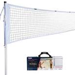 Franklin Sports Steel Volleyball Net System