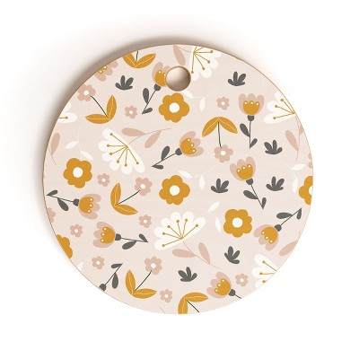 Menina Lisboa Blooms and Blossoms Cutting Board - Round