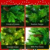 YOOCOZZ Christmas Decoration Set-6FT Large Green Pine Christmas Tree with Pine Cones and Hinged Tree - 4 of 4