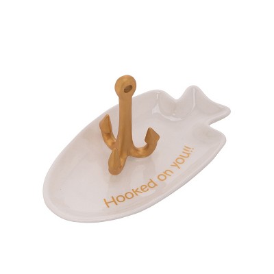Beachcombers Hooked On You Ring Dish