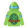 Nickelodeon Teenage Mutant Ninja Turtles TMNT Leonardo Boys Long Sleeve Hooded Shirt for Big Kids - 3 of 4