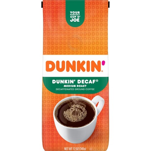 Dunkin' Dunkin' Decaf Medium Roast Ground Coffee - 12oz - image 1 of 4