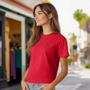 Dalix Womens Butterfly Lightweight High Waisted Tee - 4 of 4