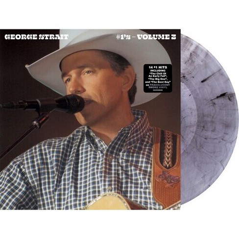 George Strait - #1's Vol. 3 (Clear Vinyl Smoke) - image 1 of 1