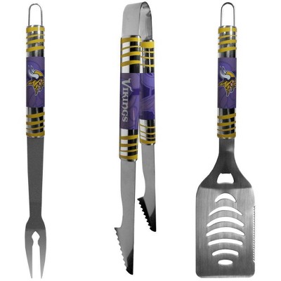 NFL Minnesota Vikings Tailgater BBQ Set 3pc