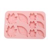 Unique Bargains Chocolate Mould 10-Cavity Autumn Leaf Candy Mould Hand Wash 8.31"x5.59"x0.75" 1 Pc - 3 of 3