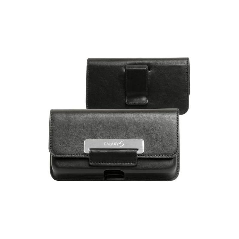 Original Samsung Leather Belt Clip Case for Samsung Epic 4G (Black), 1 of 2