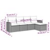 vidaXL Garden Sofa Set - 3 of 3