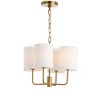 Elias 4 Light 15.5" Chandelier - CHA4009 - Brass - Safavieh - 2 of 4