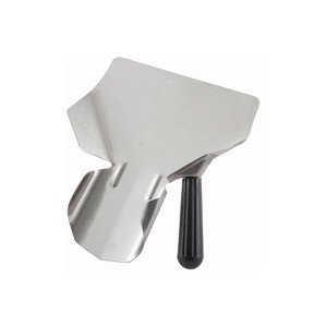Winco French Fryer Scoop with Right Handle, Stainless steel, 9" - 1 of 3