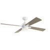 Kichler Lighting Lija 1 - Light Ceiling Fan in  White - 3 of 4