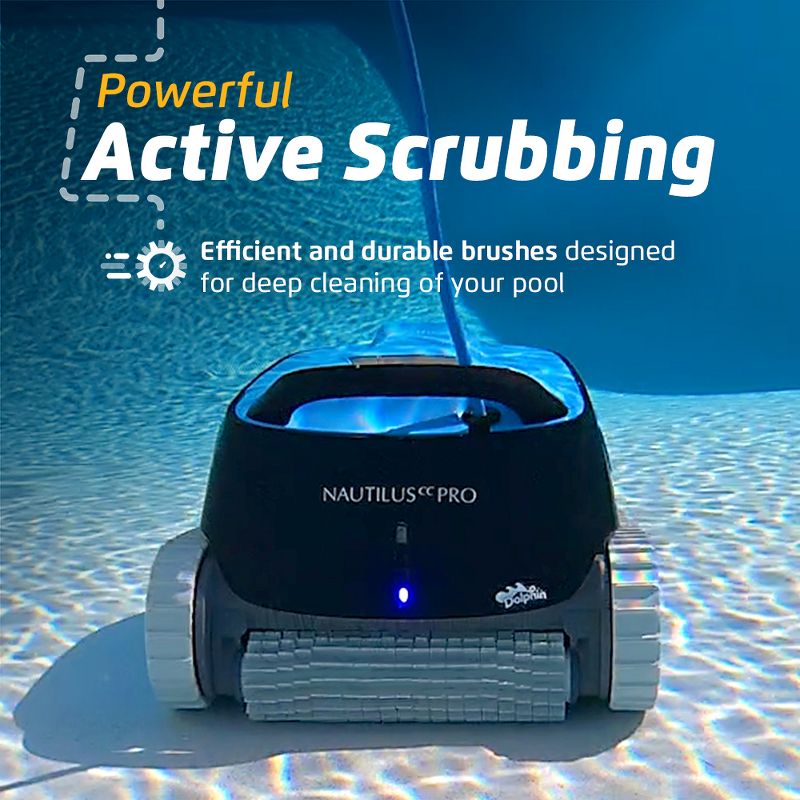 Dolphin Nautilus CC Pro with Wi-Fi Control Ideal for all Pool Types up to 50 Feet in Length, 4 of 6