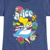 Girls' - Disney - Alice In Wonderland Fitted Short Sleeve Graphic T-Shirt - 2 of 4