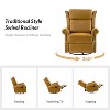 Lauren Genuine Leather Manual Swivel Glider Recliner|HULALA HOME - 4 of 4