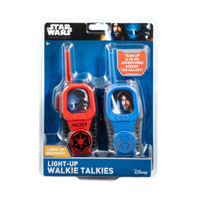 Star Wars Darth Vader and Obi-Wan Kenobi Light-Up Walkie Talkies, 3 of 8