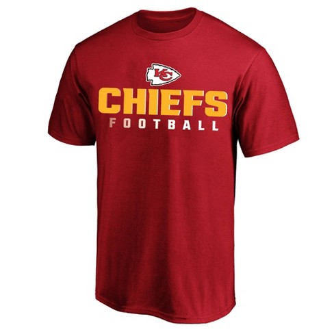 Nfl Kansas City Chiefs Men's Big & Tall Short Sleeve Cotton T-shirt ...