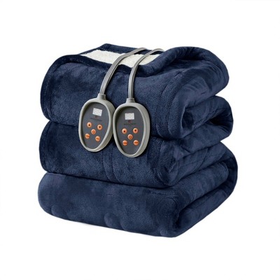 Plush to Berber Electric Heated Bed Blanket