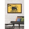 Trends International he Wizarding World: Harry Potter - Hufflepuff Clubhouse Crest Framed Wall Poster Prints - 2 of 4