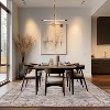 ABYNOW 8x10 Machine Washable Area Rug – Modern Abstract Soft Low-Pile Carpet with Non-Slip Backing for Living Room & Bedroom - 2 of 3
