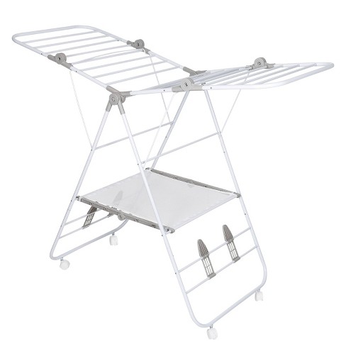 Folding Steel Drying Rack White - Brightroom™