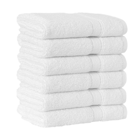 Linum Home Textiles 100% Turkish Cotton Sinemis Terry Washcloths (Set of 6) - image 1 of 2