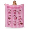 Sanrio Hello Kitty Sweetie Treats Silk Touch Throw Blanket 50x60 Inches - 2 of 4