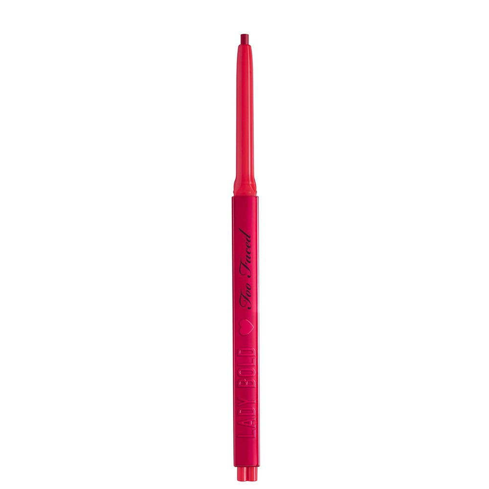 Photos - Other Cosmetics Too Faced Lady Bold Waterproof Longwear Lip Liner - Lady Bold - 0.01 oz  