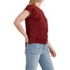 Women's Lacey Suede Top - Another Love - 2 of 4