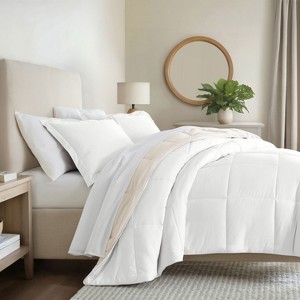 Reversible Comforter and Shams Set, Ultra Soft, Easy Care, Puffy Comforter Set  - Becky Cameron - 1 of 4