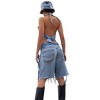 Women's Patch Denim Shorts - knotWTR - 2 of 4