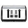 Redmond 4-Slice Wide Slot 1400W Stainless Steel Toaster in Black - 2 of 4