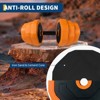 4 in 1 Adjustable Weight Dumbbell Set, 44/66/88lbs Free Weight Set with Connector, Dumbbells Set Used as Barbell, Kettlebell, Push up Stand - 3 of 4