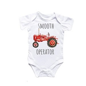 Farm Tractor - Baby Boy Girl Clothes Infant Onesie® Funny Cute Newborn GS1 - 1 of 1