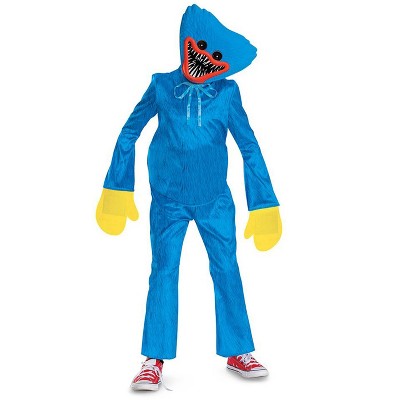Disguise Huggy Wuggy 167289-20L Masque en peluche Costume Unisize 8 Accessoire de déguisement unisexe pour enfant Rouge