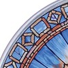 Design Toscano Tiffany's The Holy Spirit, 1895 Art Glass - 2 of 4