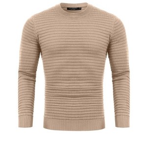 Mens Turtleneck Sweaters Long Sleeve Slim Fit Ribbed Knit Thermal Pullover Sweater - 1 of 4